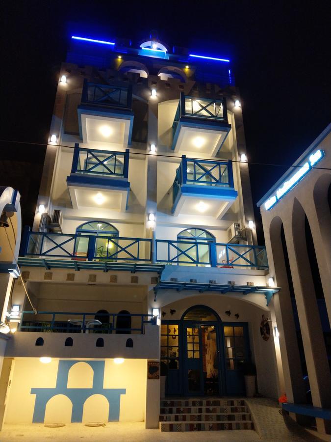 White Mediterranean Dahan Exterior foto