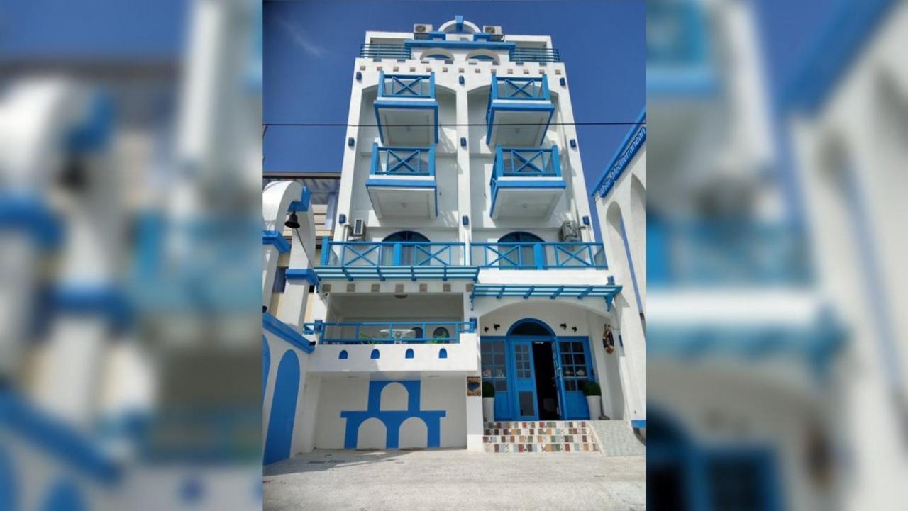 White Mediterranean Dahan Exterior foto