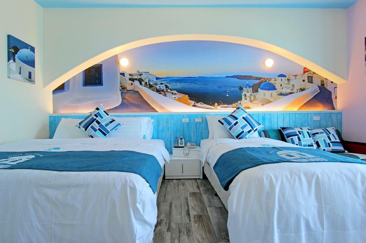 White Mediterranean Dahan Exterior foto