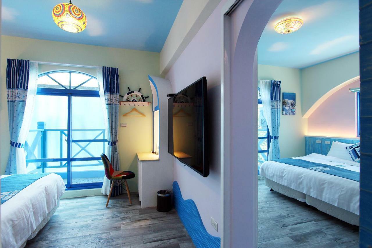 White Mediterranean Dahan Exterior foto